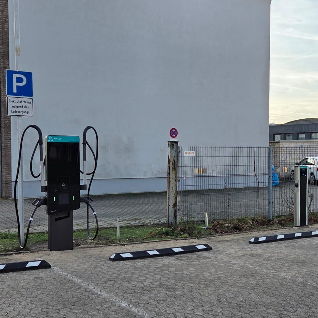 Öffentliche Ladeinfrastruktur an einem attraktiven Standort
